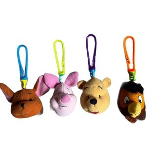*SOLD* Vintage 90s Winnie the Pooh McDonald’s Happy Meal Keychain Toys